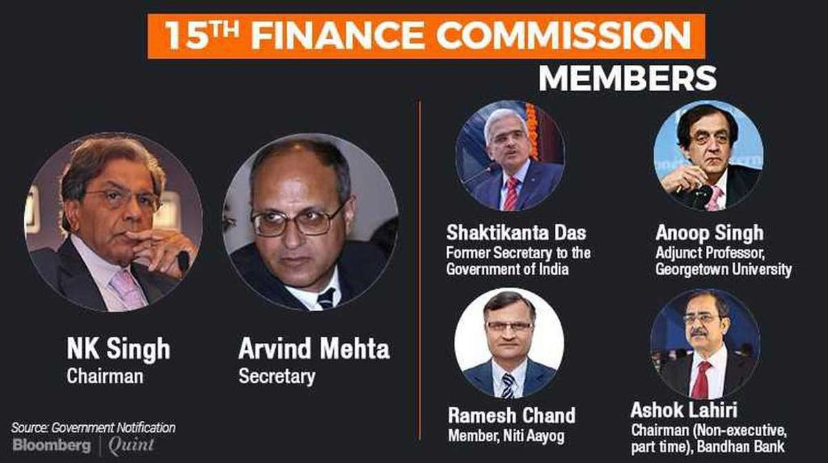Members of 15th Finance Commission.